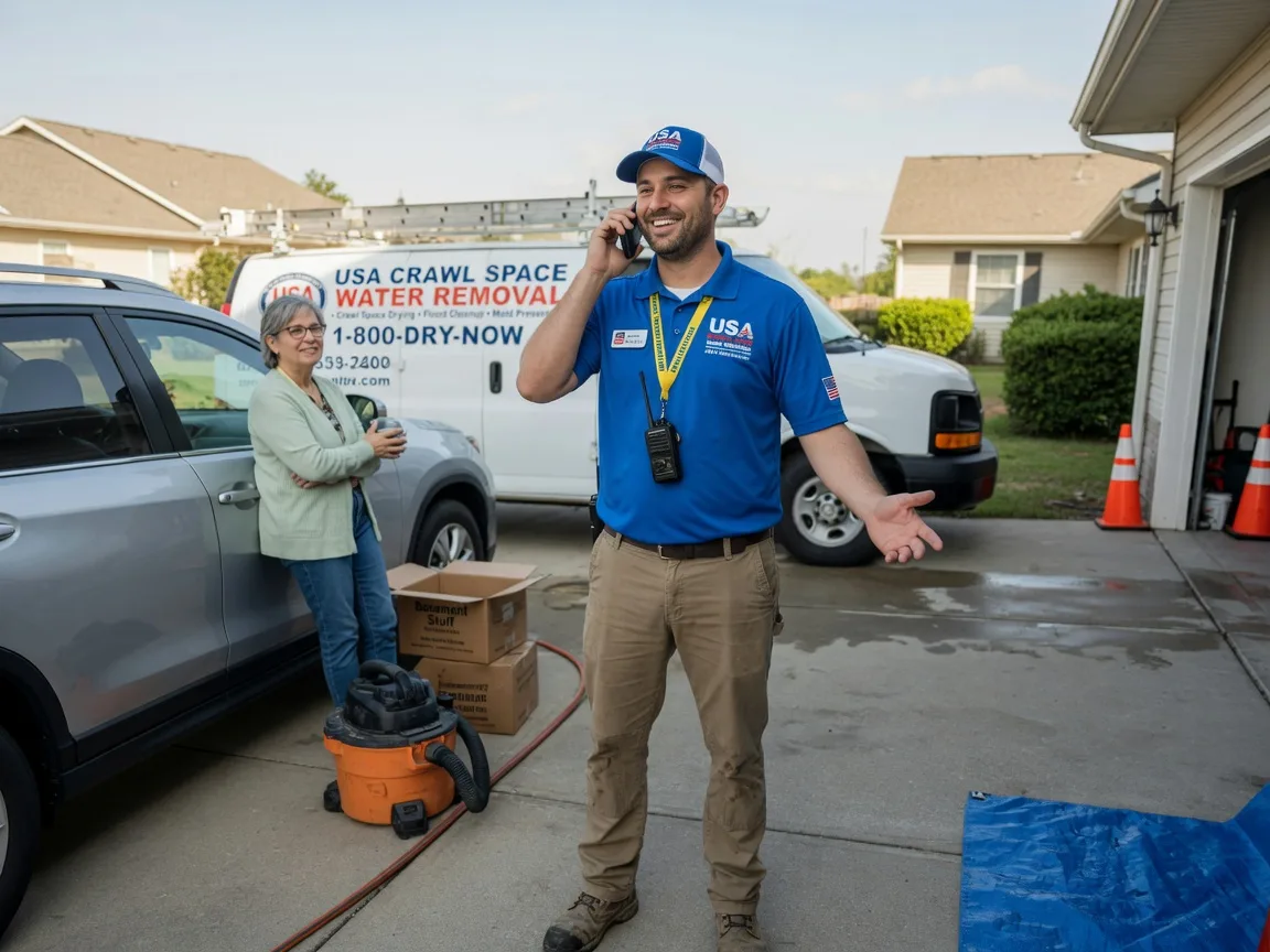 Crawl Space Water Removal Reidsville, NC FAQs